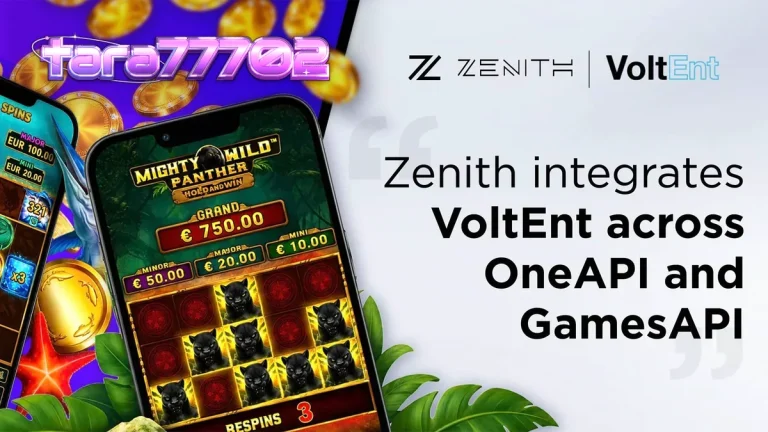 Tampilan antarmuka platform permainan slot modern dengan berbagai pilihan judul game.